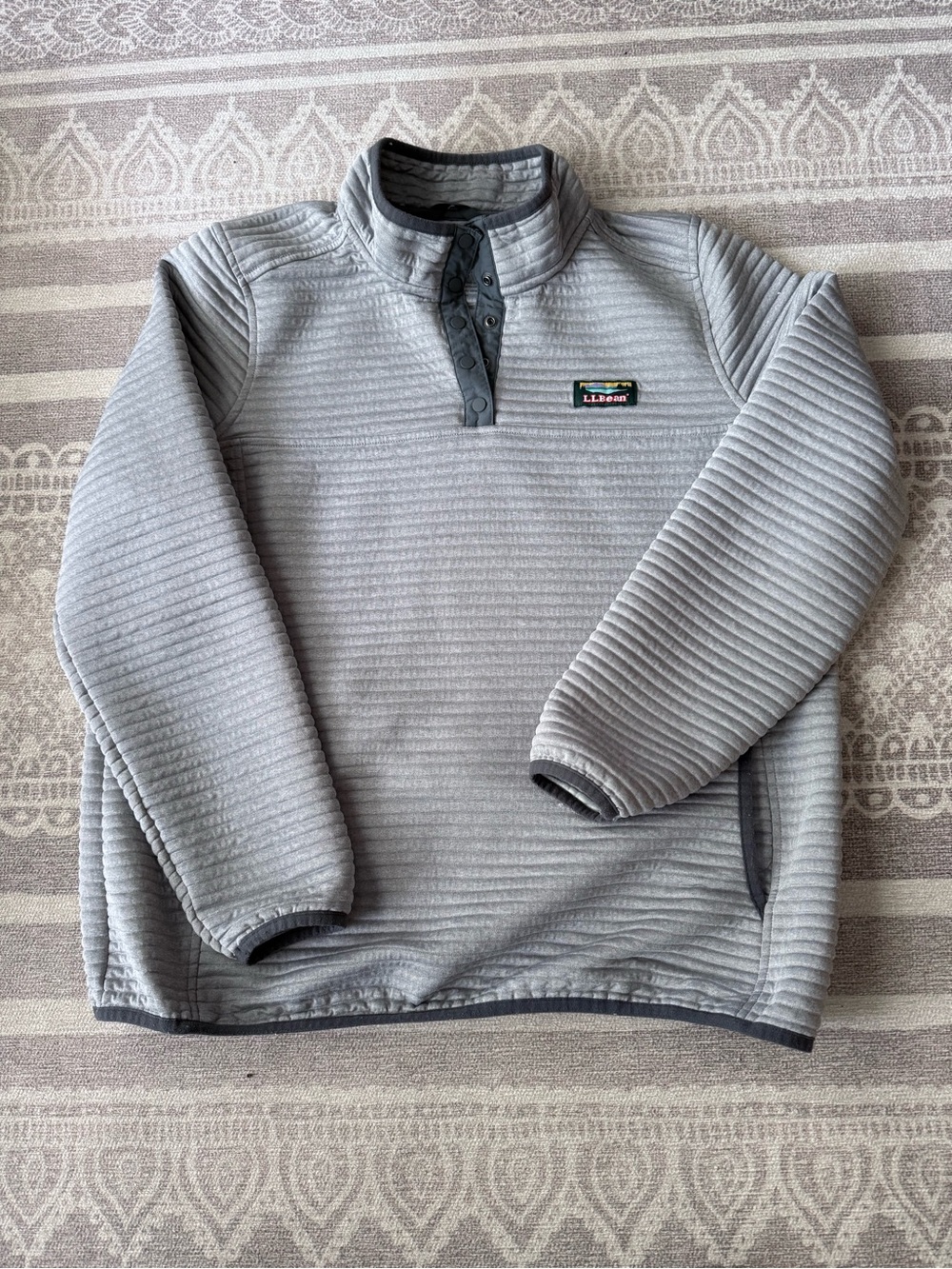 Women’s LL Bean Airlight Quarter Snap - XL
